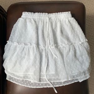 White princess polly skirt